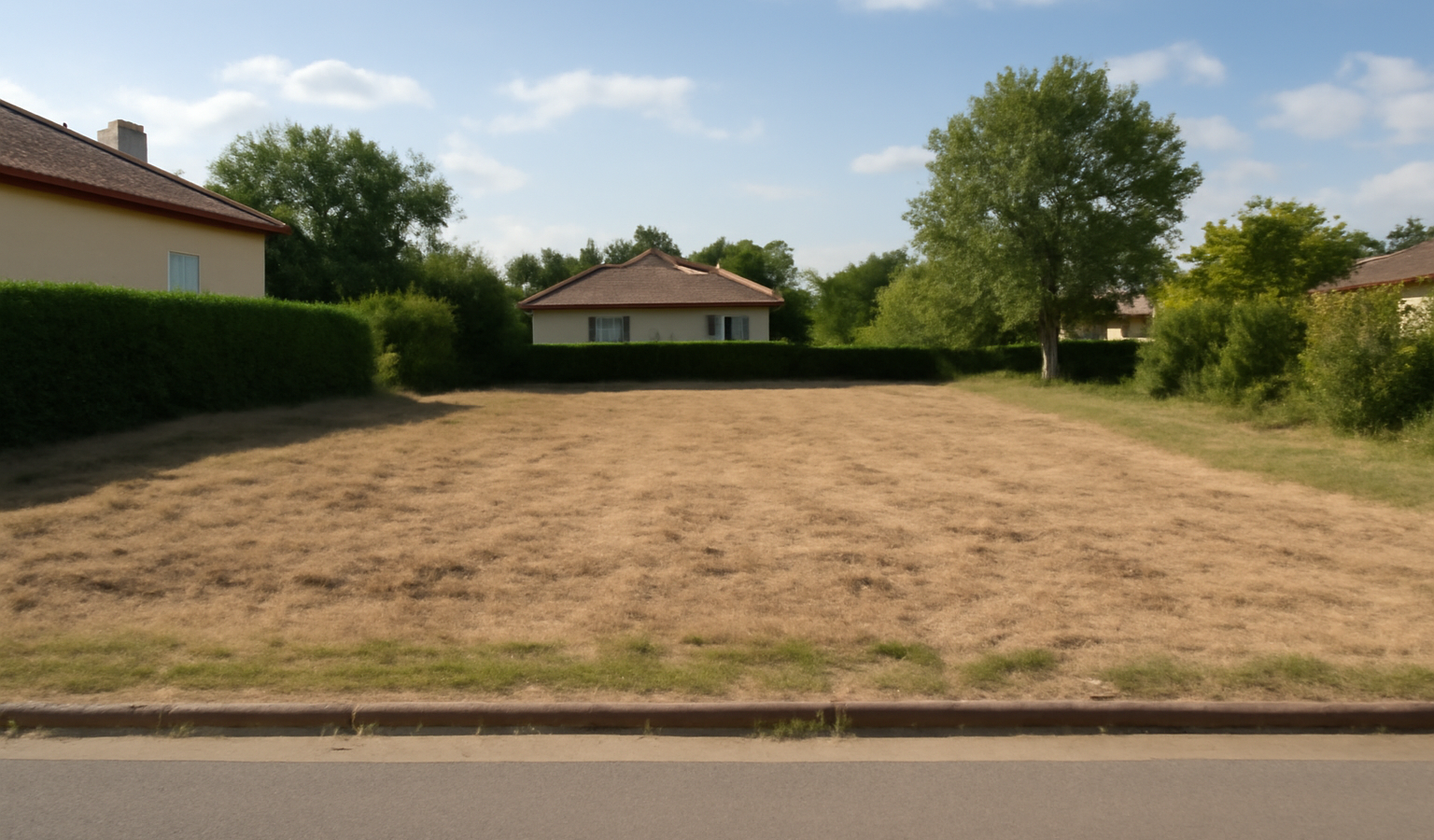 Terrain constructible zone résidentielle calme