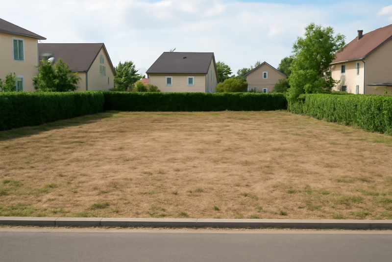 Terrain constructible zone résidentielle calme