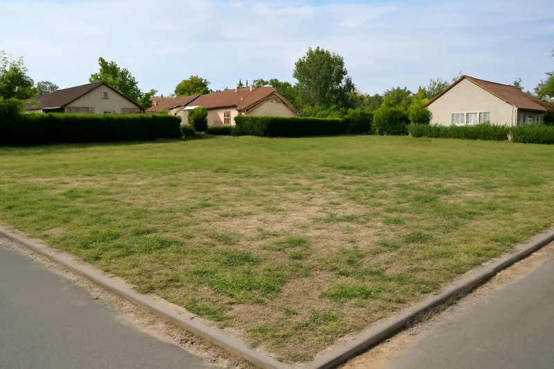 Terrain constructible zone résidentielle calme