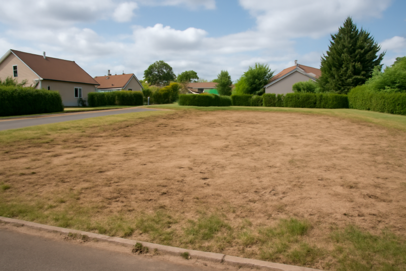 Terrain constructible zone résidentielle calme