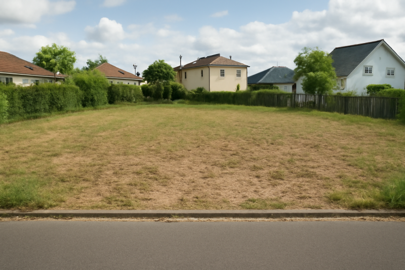 Terrain constructible zone résidentielle calme