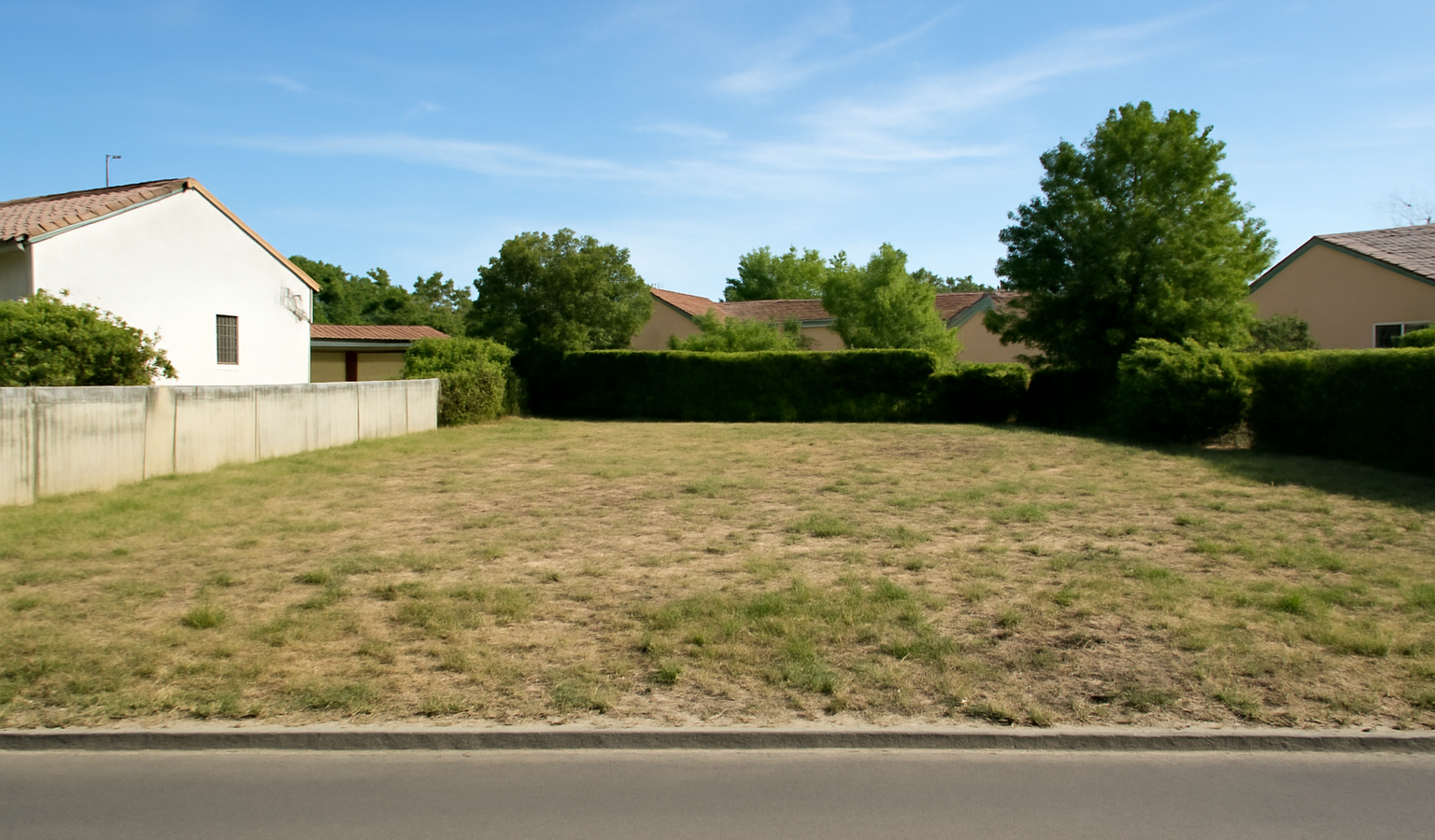 Terrain constructible zone résidentielle calme