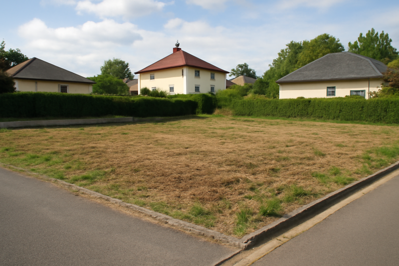 Terrain constructible zone résidentielle calme