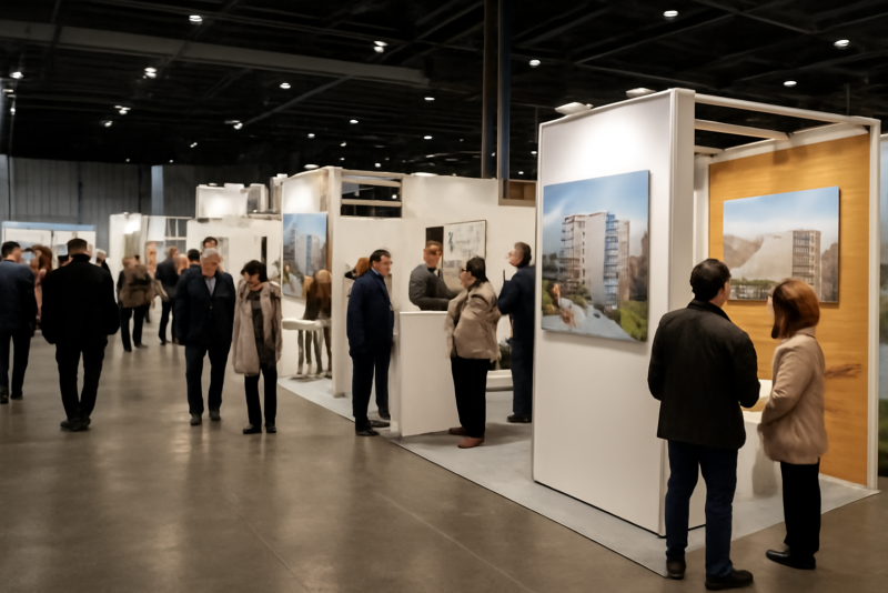 Foire exposition stands immobilier