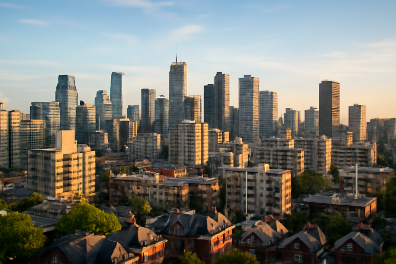 Panorama ville investissement immobilier