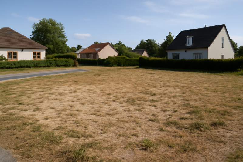 Terrain constructible zone résidentielle calme