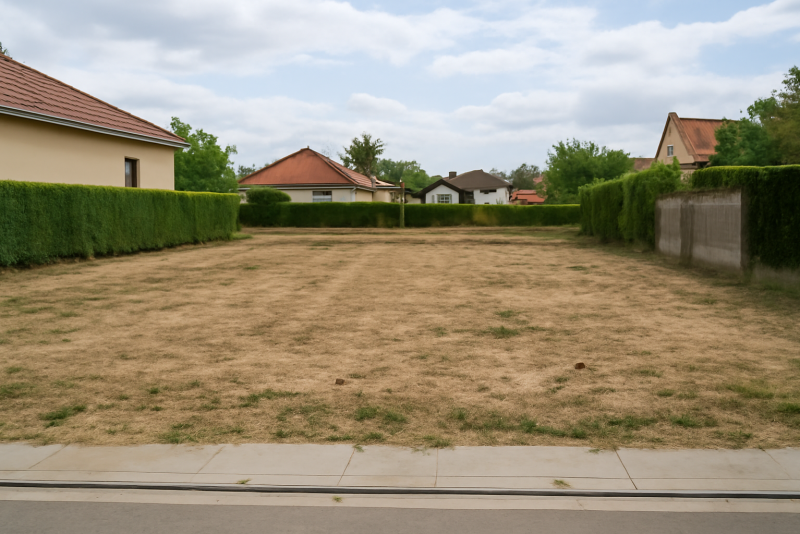 Terrain constructible zone résidentielle calme