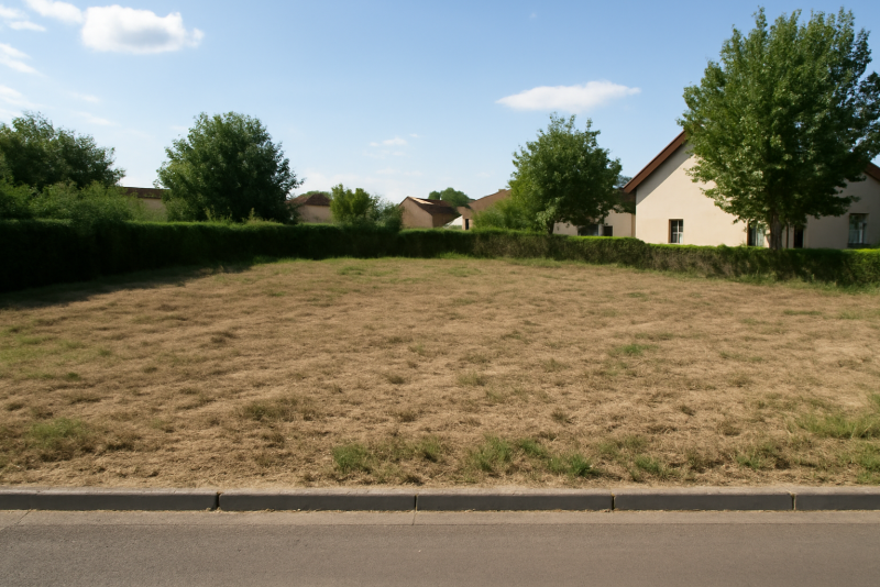Terrain constructible zone résidentielle calme