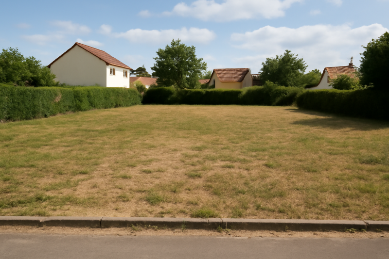 Terrain constructible zone résidentielle calme