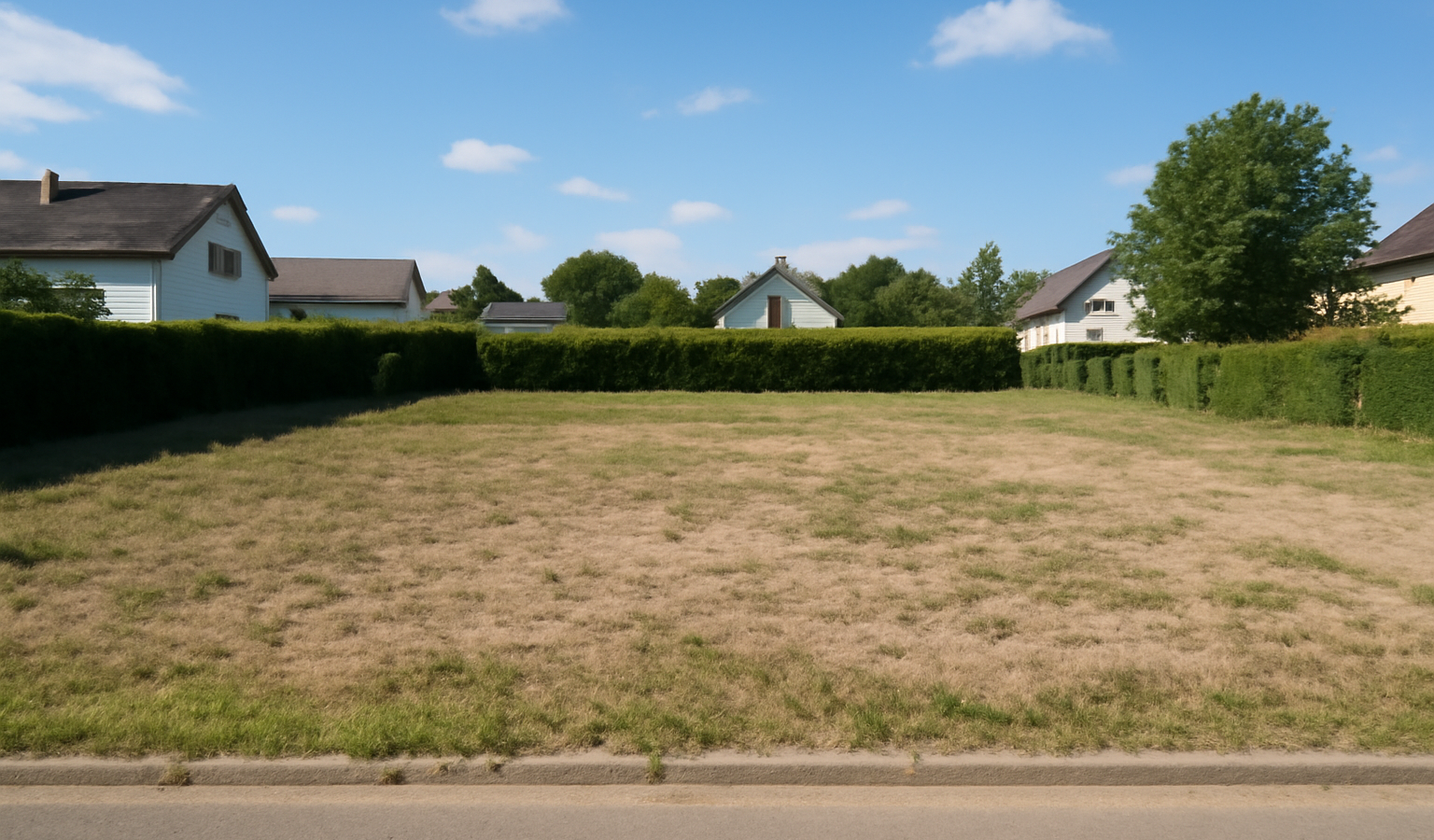 Terrain constructible zone résidentielle calme