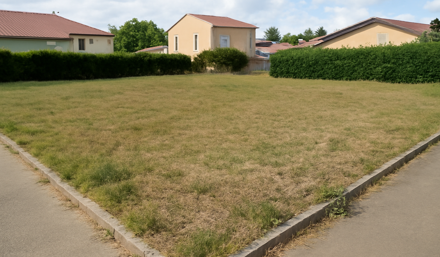 Terrain constructible zone résidentielle calme