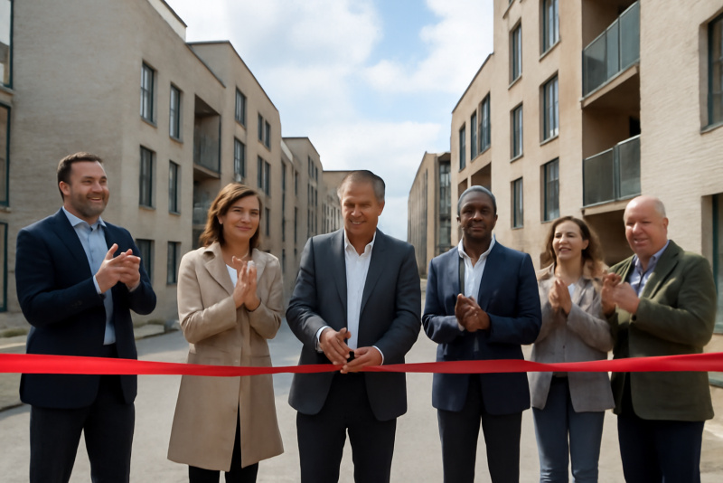 Quartier neuf inauguration résidentiel