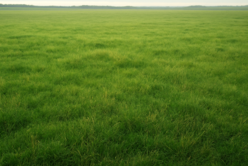 terrain herbeux sans acces visible