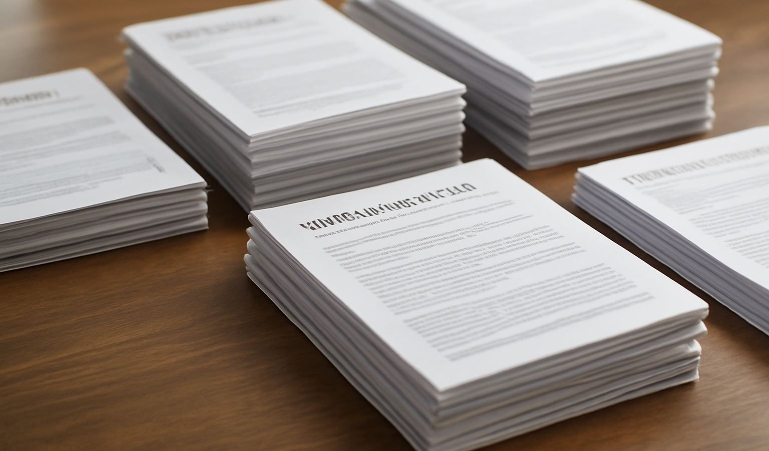 piles de contrats d'assurance sur table