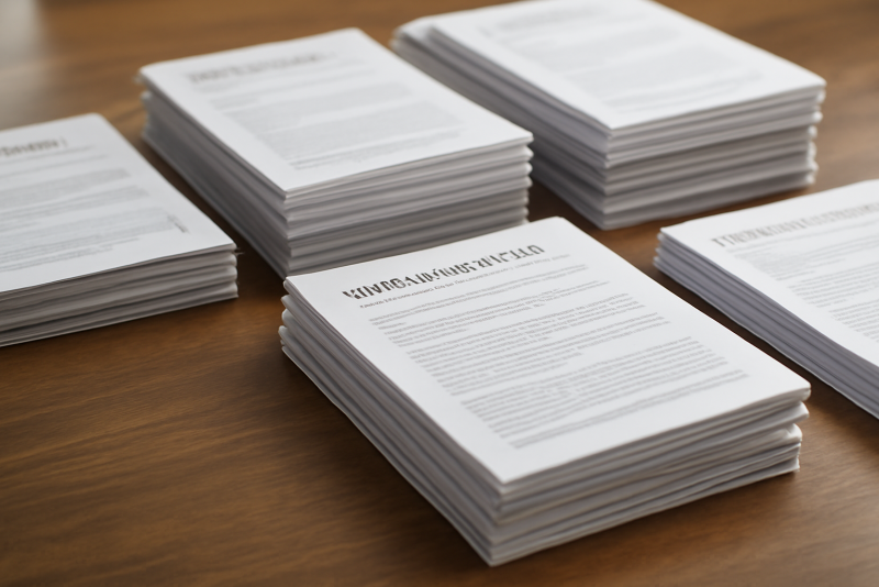 piles de contrats d'assurance sur table