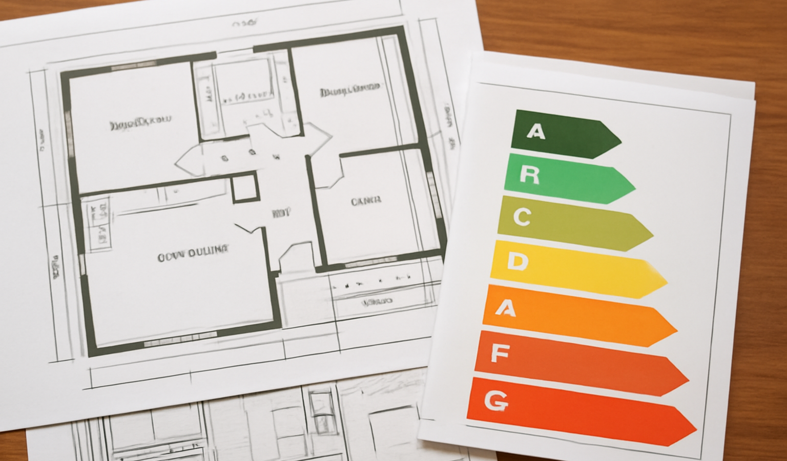 plans de maison et etiquettes energetiques