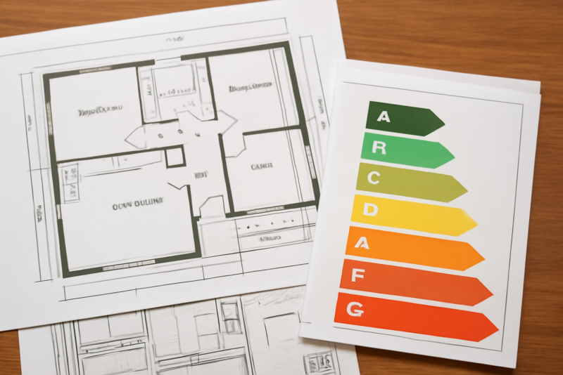 plans de maison et etiquettes energetiques